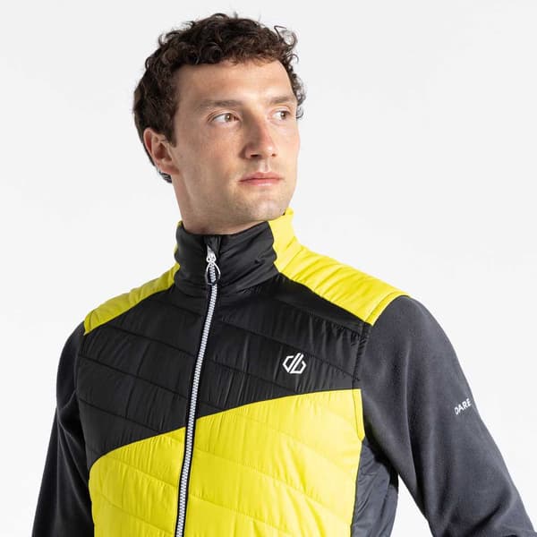 Dare2b Täysin Vetoketjullinen Fleece Touring Keltainen XL Mies