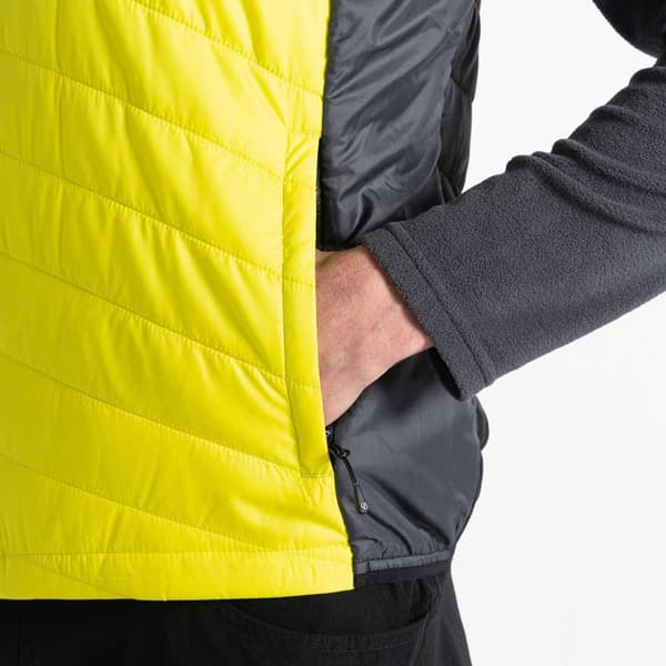 Dare2b Täysin Vetoketjullinen Fleece Touring Keltainen XL Mies