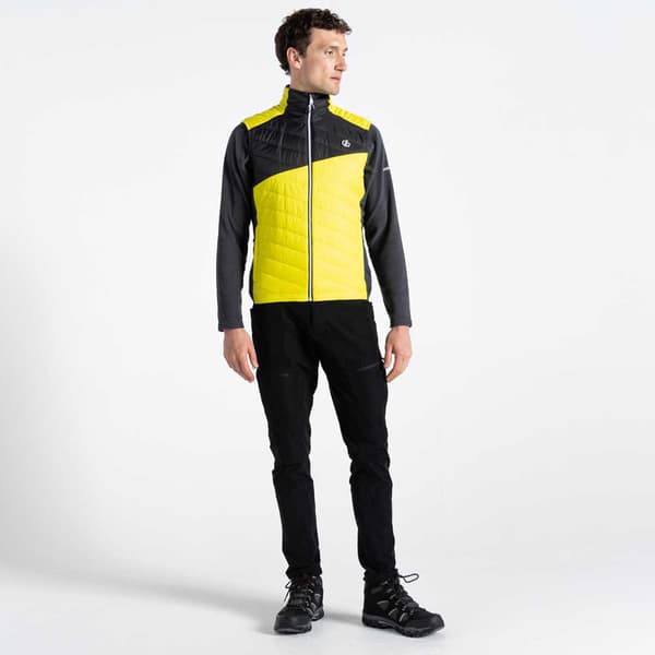 Dare2b Täysin Vetoketjullinen Fleece Touring Keltainen XL Mies