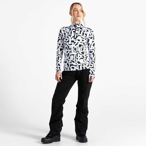 Dare2b Fleece Med Fuld Lynlås Glades Hvid 12 Kvinde