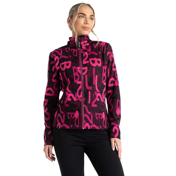 Dare2b Fleece Med Fuld Lynlås Glades Rosa 10 Kvinde