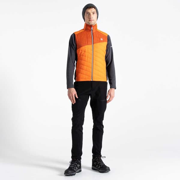 Dare2b Full Dragkedja Fleece Touring Orange XL Man