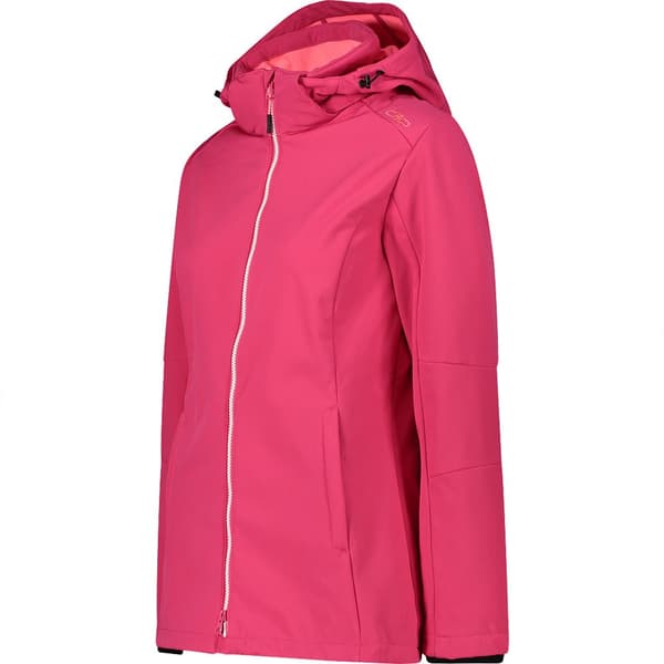 Cmp Jacka Softshell Long Fit 3a22226 Rosa M Kvinna