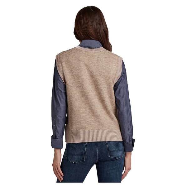 G-star Sweater Cable Spencer Beige L Kvinde