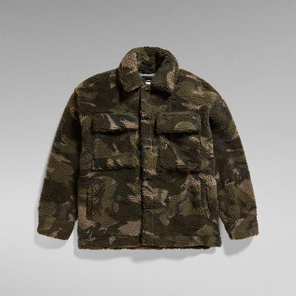 G-star Frakke Teddy Grøn XS Kvinde