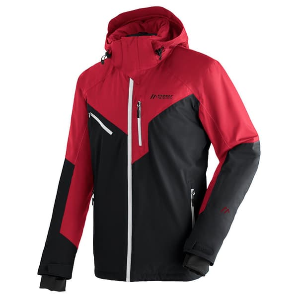 Maier Sports Takki Waterproof Touring Pajares Punainen,Musta 3XL / Regular Mies