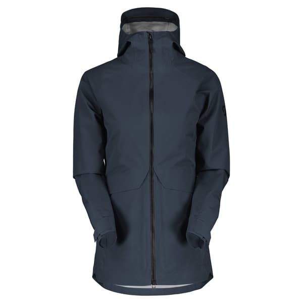 Scott Jacka Tech Coat 3l Blå XS Kvinna