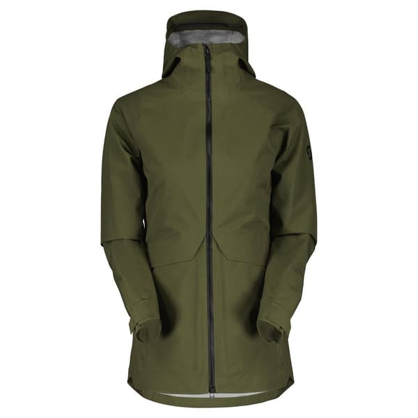 Scott Jacka Tech Coat 3l Grönt XS Kvinna