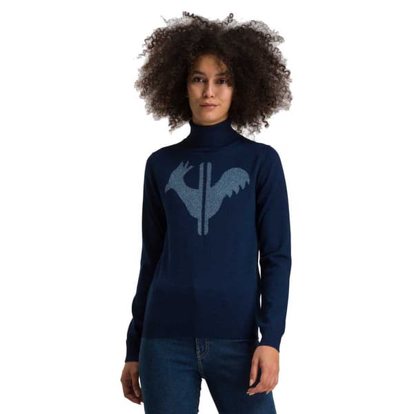 Rossignol Tröja Classic Roll Neck Blå 2XL Kvinna