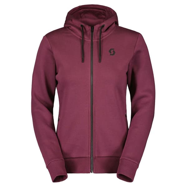 Scott Jacka Tech Warm Zip Röd M Kvinna