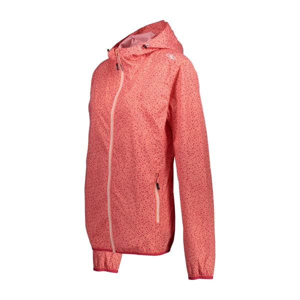Cmp 31x7296 Rain Fix Hood Rain Fix Hood Jakke Orange XL Kvinde
