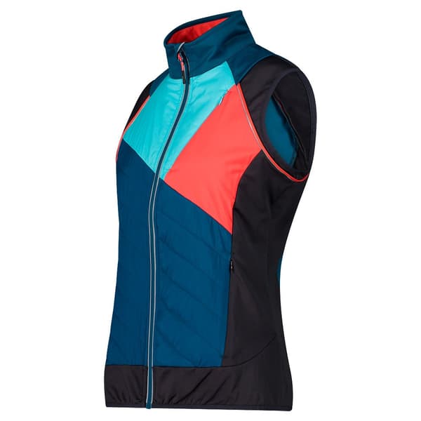 Cmp Jakke Detachable Sleeves 30a2276 Blå L Kvinde
