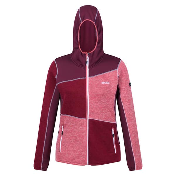 Regatta Fleece Med Fuld Lynlås Walbury Vi Rød 14 Kvinde