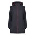Miniatyrbillede 1 af 3: Cmp Jakke Coat Zip Hood 32z1406 Sort S Kvinde