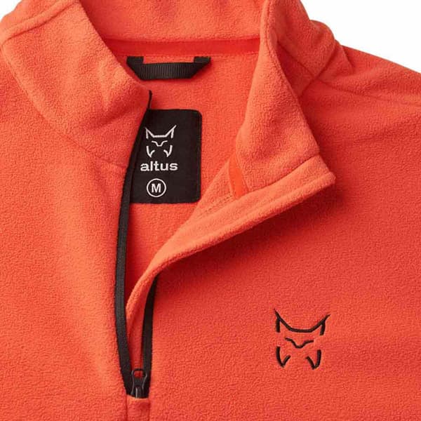 Altus Halv Lynlås Fleece Uri Orange XL Mand