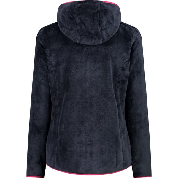 Cmp Fleece Med Hætte Jacket 38p1546 Sort S Kvinde