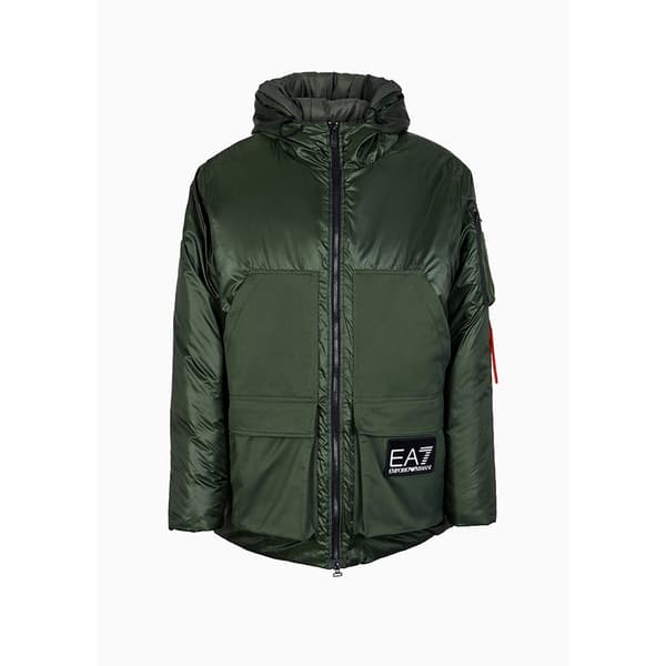 Ea7 Emporio Armani Frakke 6rpk03 Grøn M Mand