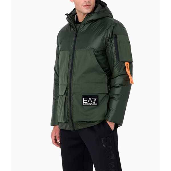 Ea7 Emporio Armani Frakke 6rpk03 Grøn M Mand