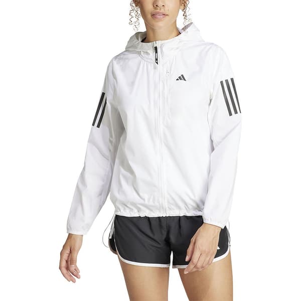 Adidas Jakke Own The Run Base Hvid L Kvinde