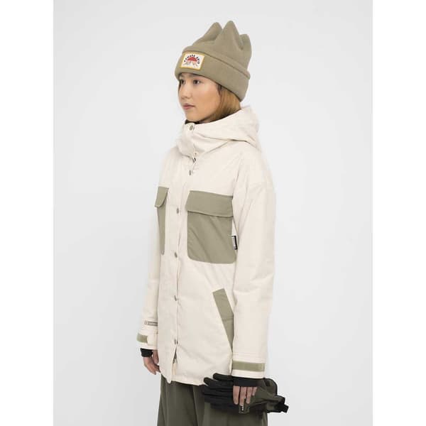 Armada Jakke Rhye 2l Beige M Kvinde