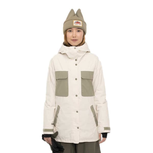Armada Jakke Rhye 2l Beige M Kvinde