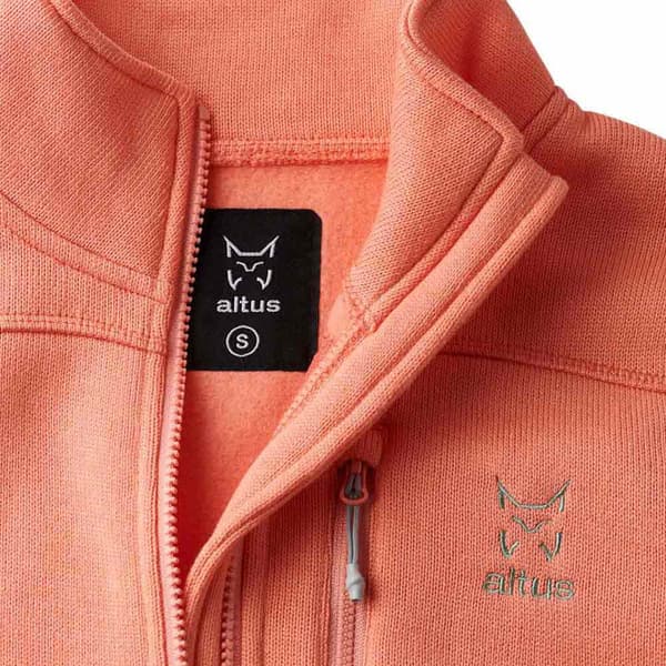 Altus Full Dragkedja Fleece Odyssey G30 Orange M Kvinna