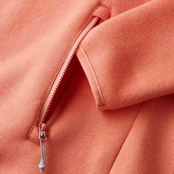 Altus Full Dragkedja Fleece Odyssey G30 Orange M Kvinna