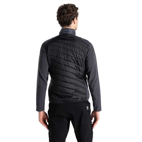 Dare2b Fleece Med Fuld Lynlås Touring Sort,Grå XL Mand
