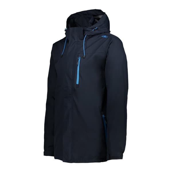 Cmp 30x9727 Rain Zip Hood With Ventilation Rain Zip Hood With Ventilation Jacka Blå 5XL Man