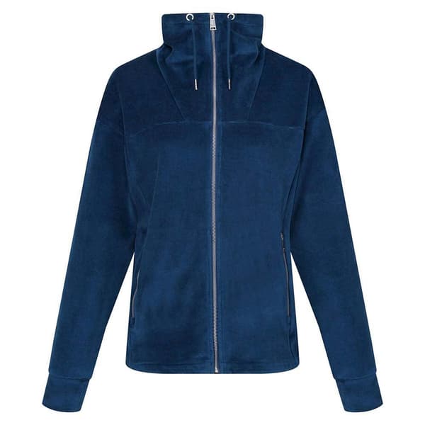 Regatta Fleece Med Fuld Lynlås Jessalyn Blå 10 Kvinde