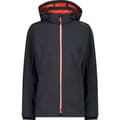 Miniatyrbillede 1 af 3: Cmp Jakke Softshell Long Fit 3a22226 Grå M Kvinde