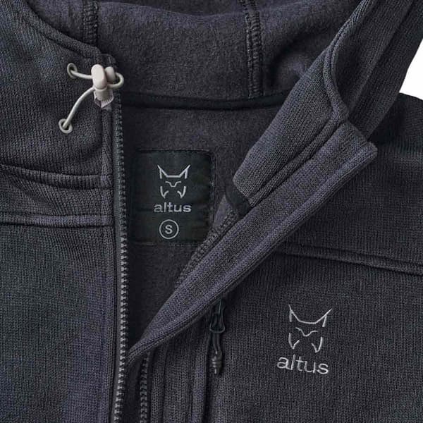 Altus Fleece Med Fuld Lynlås Seneca G30 Sort S Kvinde
