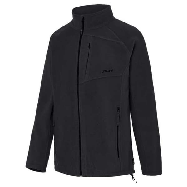 Joluvi Täysin Vetoketjullinen Fleece Ecotech 380 Polar Musta L Mies