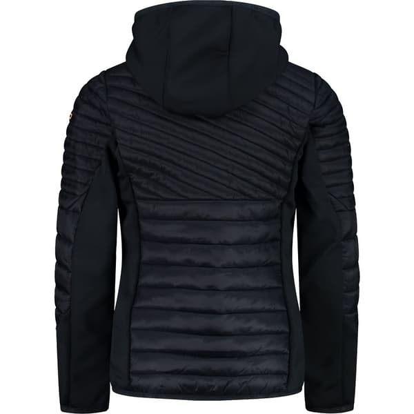 Cmp Jakke Hybrid Fix Hood 32z4435 Grå 10 Years Dreng