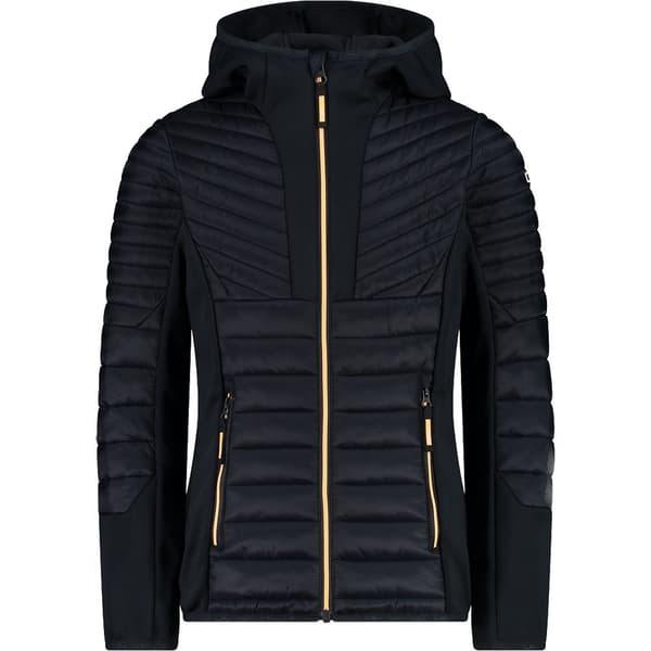 Cmp Jakke Hybrid Fix Hood 32z4435 Grå 10 Years Dreng