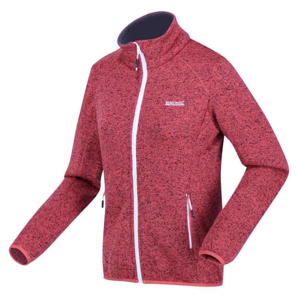 Regatta Fleece Med Fuld Lynlås Newhill Rød 22 Kvinde