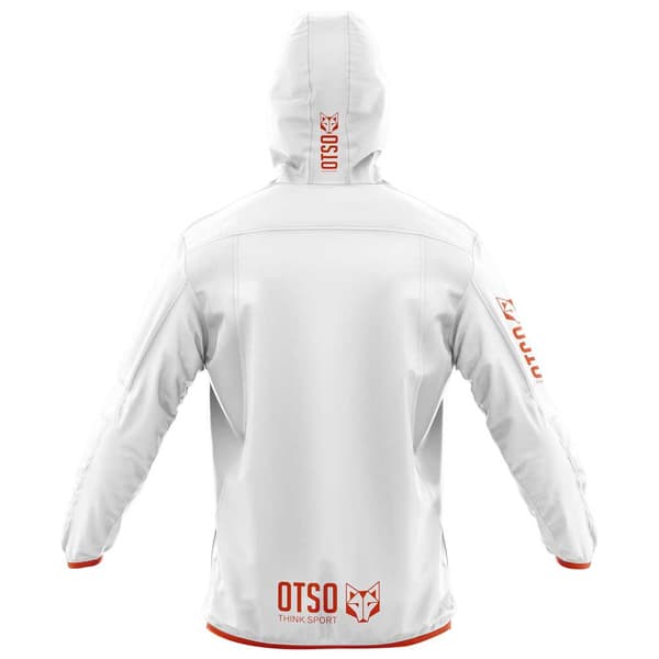 Otso Jakke Waterproof Ultra Light Hvid L Mand