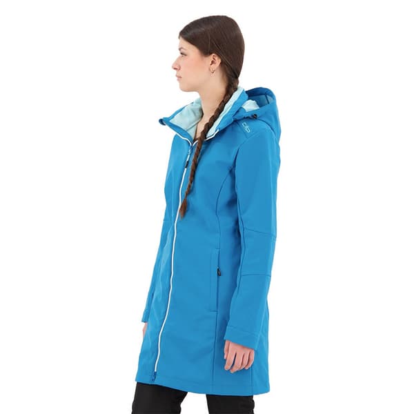 Cmp Täcka Longline Softshell 3a08326 Blå 2XS Kvinna