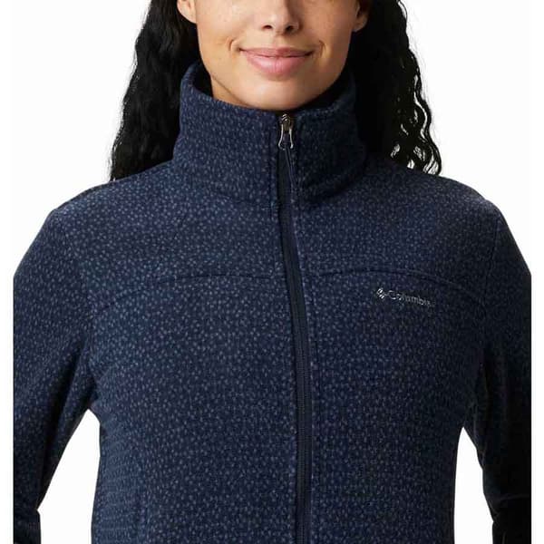 Columbia Fleece Fast Trek Printed Blå XS Kvinde
