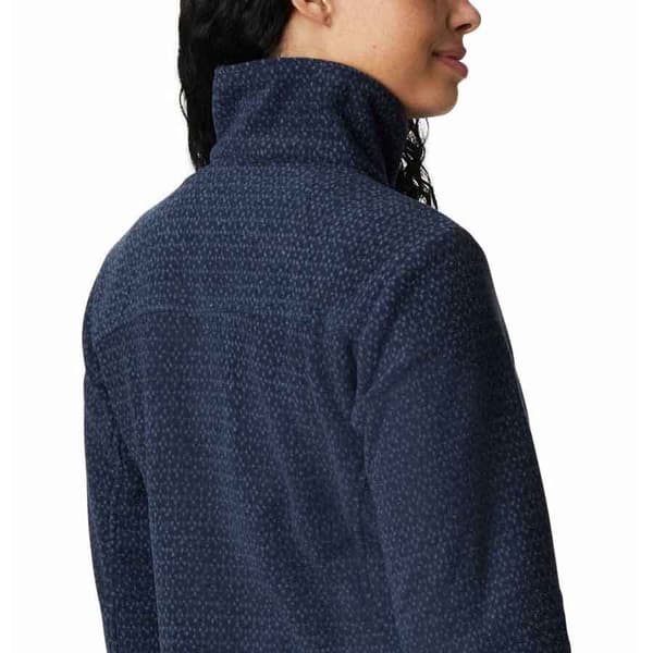 Columbia Fleece Fast Trek Printed Blå XS Kvinde