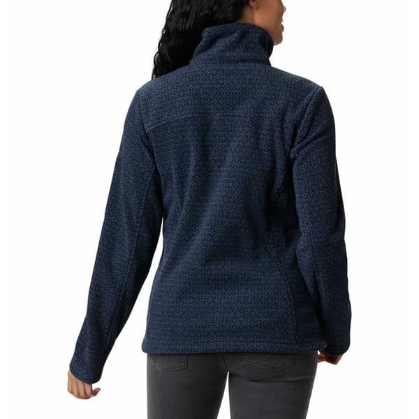 Columbia Fleece Fast Trek Printed Blå XS Kvinde