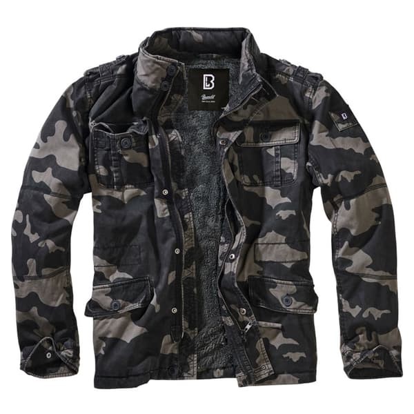 Brandit Jakke Britannia Winter Sort XL Mand