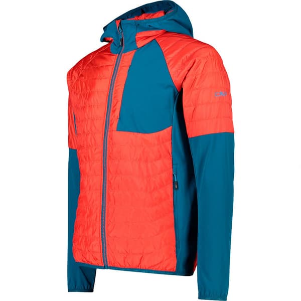 Cmp Jakke Fix Hood Hybrid 32z6477 Rød XL Mand