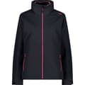 Miniatyrbillede 1 af 6: Cmp Jakke Zip Hood Detachable Inner 32z1436d Sort L Kvinde