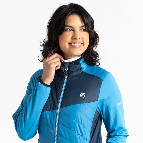 Dare2b Jakke Ascending Hybrid Blå 20 Kvinde