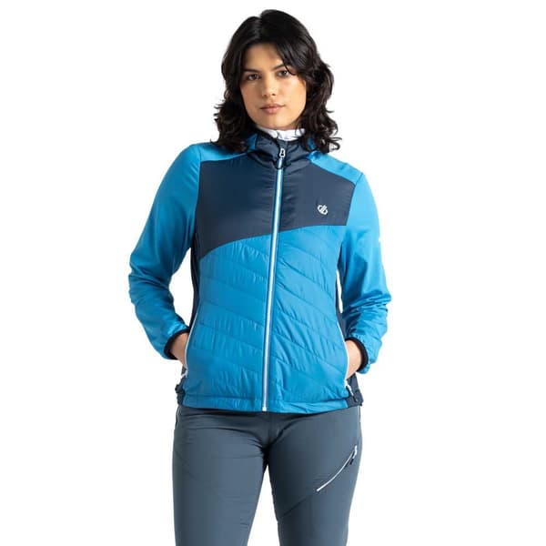 Dare2b Jakke Ascending Hybrid Blå 20 Kvinde