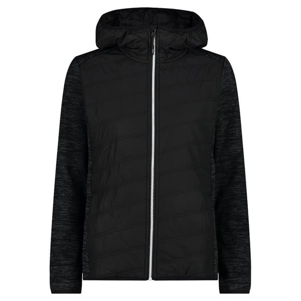Cmp Jakke Hybrid 33h1876 Sort XL Kvinde