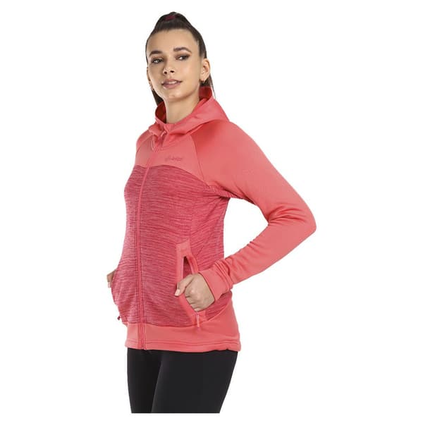 Kilpi Fleece Med Fuld Lynlås Layana Rosa 42 Kvinde