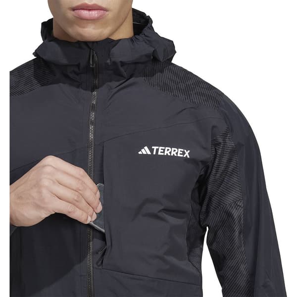 Adidas Hættetrøje Regnjakke Xperior Hybrid Sort XL Mand