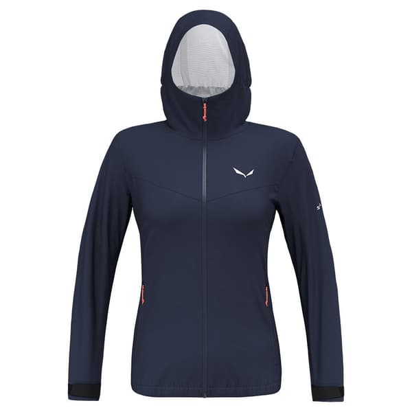 Salewa Jacka Puez Aqua 4 Powertex 2.5l Blå XS Kvinna